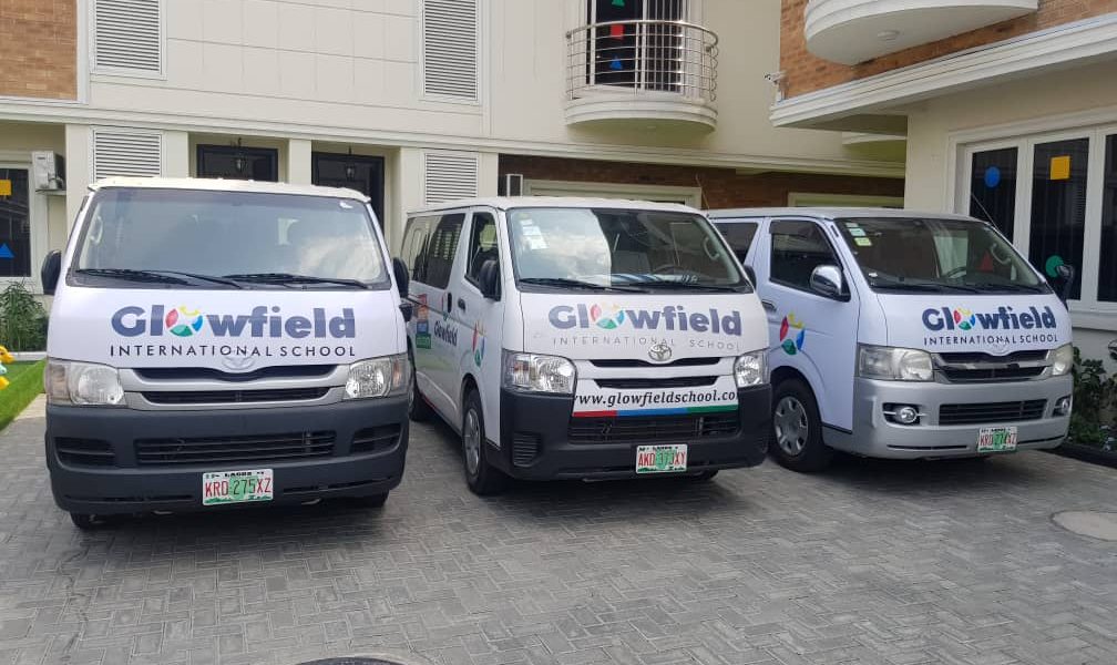 glowfield lekki school bus